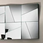 Miroir mural modulaire avec miroirs concaves et convexes Made in Italy - Allergie Viadurini