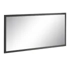 Miroir mural rectangulaire avec cadre blanc ou anthracite - Emanuelito Viadurini