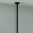 Miroir suspendu en métal avec lumière en option fabriqué en Italie - Amadeus Viadurini