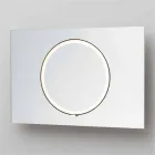 Miroir de salle de bain mural avec éclairage LED - Dotta Viadurini