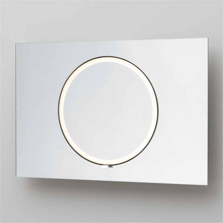 Miroir de salle de bain mural avec éclairage LED - Dotta Viadurini