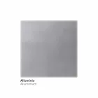 Miroir de salle de bain en imitation aluminium avec rétroéclairage Made in Italy - Palau Viadurini