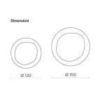 Miroir en bronze avec cadre en verre fumé, fabriqué en Italie - Anselma Viadurini