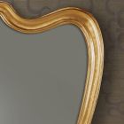 Cadre en bois en forme de miroir classique feuille d'or fabriqué en Italie - Jenny Viadurini