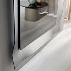 Miroir à cadre profilé disponible en 3 tailles et 2 couleurs - Carolina Viadurini