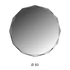 Miroir gravé au diamant avec bord biseauté - Excelsior Viadurini