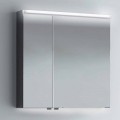 Miroir 2 portes design moderne, éclairage LED, Carol