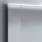 Miroir 2 portes design moderne, éclairage LED, Carol Viadurini