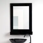 Armoire à miroir murale en plexiglas tricolore fabriquée en Italie - Kiran Viadurini