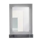 Armoire à miroir murale en plexiglas tricolore fabriquée en Italie - Kiran Viadurini