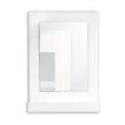 Armoire à miroir murale en plexiglas tricolore fabriquée en Italie - Kiran Viadurini