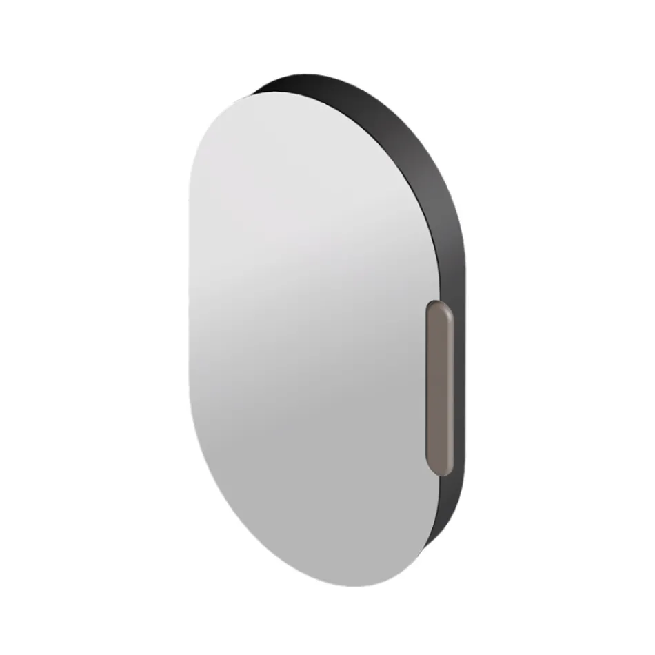 Miroir en céramique de différentes couleurs, fabriqué en Italie - Fille Viadurini