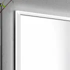 Miroir LED encastré au design moderne avec 2 portes, Adele Viadurini