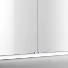 Miroir LED encastré au design moderne avec 2 portes, Adele Viadurini