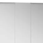 Récipient de miroir encastré moderne avec lumière LED et clavier tactile - Demon Viadurini