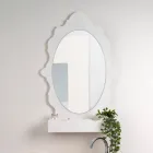 Armoire à miroir rétroéclairée en plexiglas fabriquée en Italie - Leira Viadurini