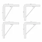 Miroir mural avec porte ouvrante et patères Made in Italy - Boro Viadurini