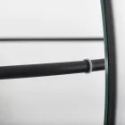 Miroir mural avec porte-manteau en acier moderne Made in Italy - Chioccia Viadurini