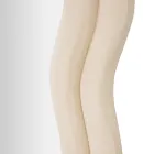 Miroir mural avec cadre en MDF recouvert de velours - Blanc Viadurini