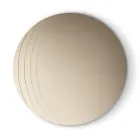 Miroir mural Arabella avec gravures, fabriqué en Italie Viadurini