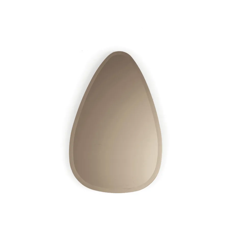 Miroir mural Beata avec finition polie sur tout le pourtour, fabriqué en Italie Viadurini