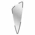 Miroir mural décoratif long en porte-à-faux en 4 couleurs - Spino Viadurini