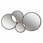 Finition couleur miroir design moderne en forme d'anneau - Synthèse Viadurini