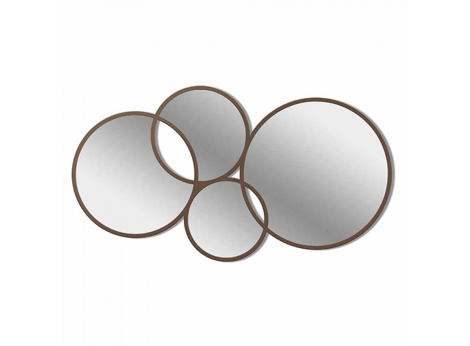 Finition couleur miroir design moderne en forme d'anneau - Synthèse