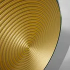 miroir mural design avec support MDF Malva Viadurini