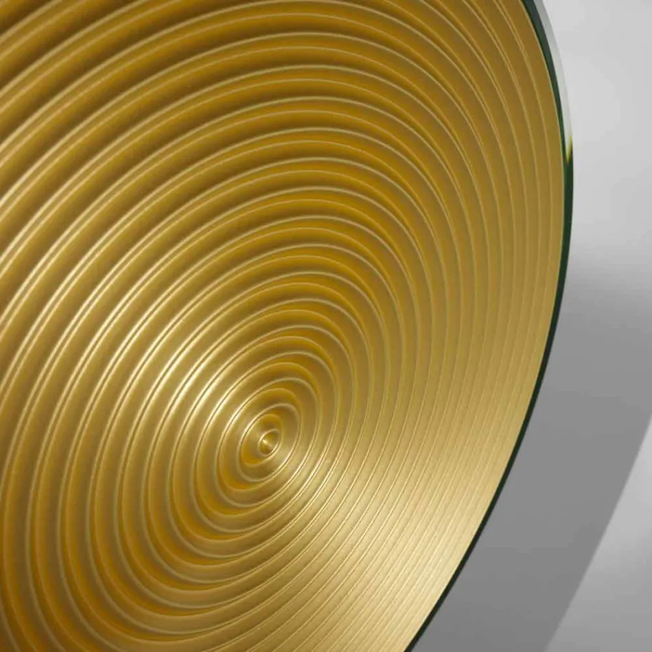 miroir mural design avec support MDF Malva Viadurini