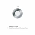 miroir mural design avec support MDF Malva Viadurini