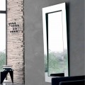 Miroir mural rectangulaire avec cadre incliné Made in Italy - Salamina