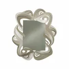 Miroir mural rectangulaire moderne en fer fabriqué en Italie - Penny Viadurini