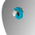 Miroir mural rond biseauté Design simple Made in Italy - Odile Viadurini