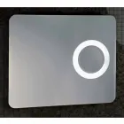 Miroir de maquillage design moderne, éclairage LED, Maren Viadurini