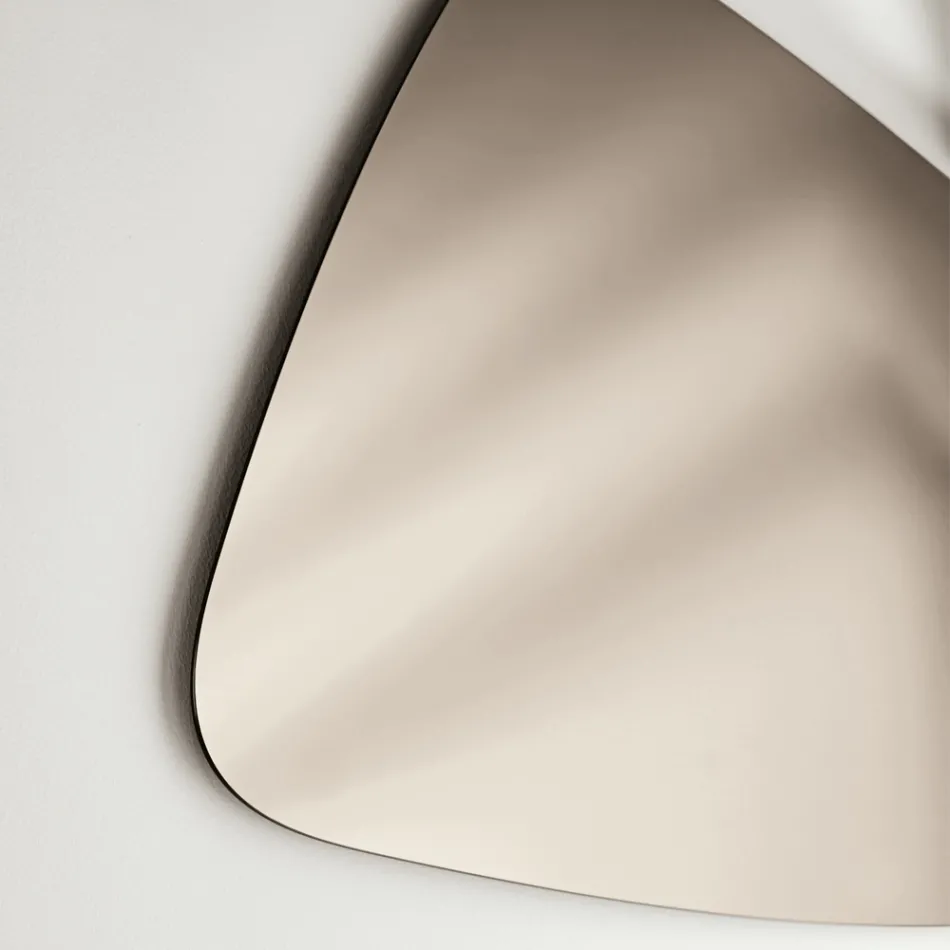 Miroir linéaire en trois couleurs fabriqué en Italie - Virage Viadurini