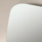 Miroir allongé disponible en trois coloris, fabriqué en Italie - Silea Viadurini