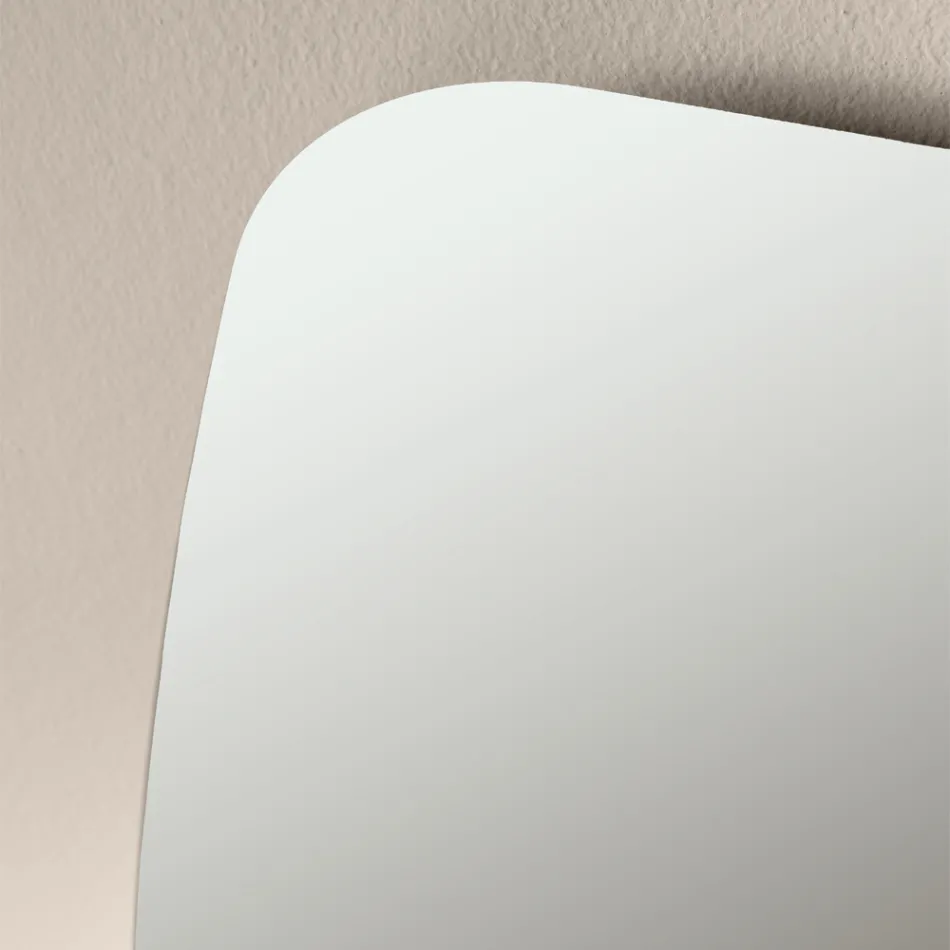 Miroir allongé disponible en trois coloris, fabriqué en Italie - Silea Viadurini