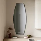 Miroir allongé disponible en trois coloris, fabriqué en Italie - Silea Viadurini