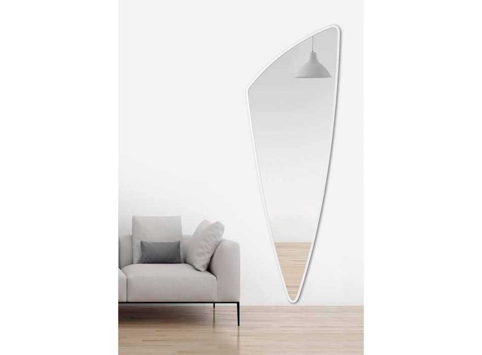 Miroir mural design long et moderne en 4 couleurs - Spino Viadurini