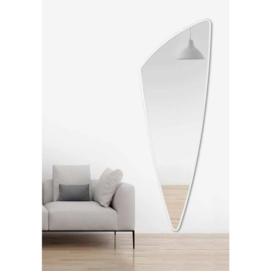 Miroir mural design long et moderne en 4 couleurs - Spino Viadurini