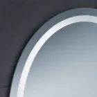 Miroir design moderne avec éclairage LED Pura Viadurini