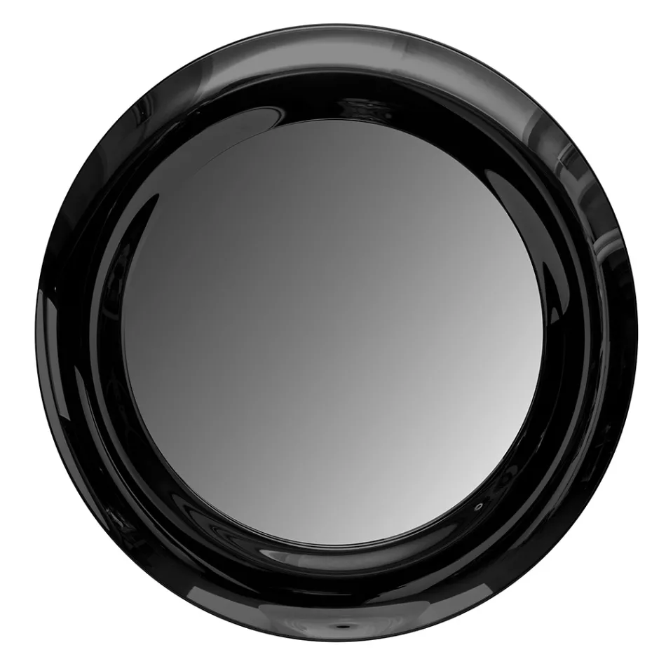 Miroir en verre incurvé avec éclairage LED rétroéclairé - Excelsior Viadurini