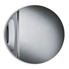 Miroir en verre fusionné ondulé fabriqué en Italie - Candida Viadurini