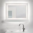 Miroir mural horizontal en plexiglas, conteneur fabriqué en Italie - Kiran Viadurini