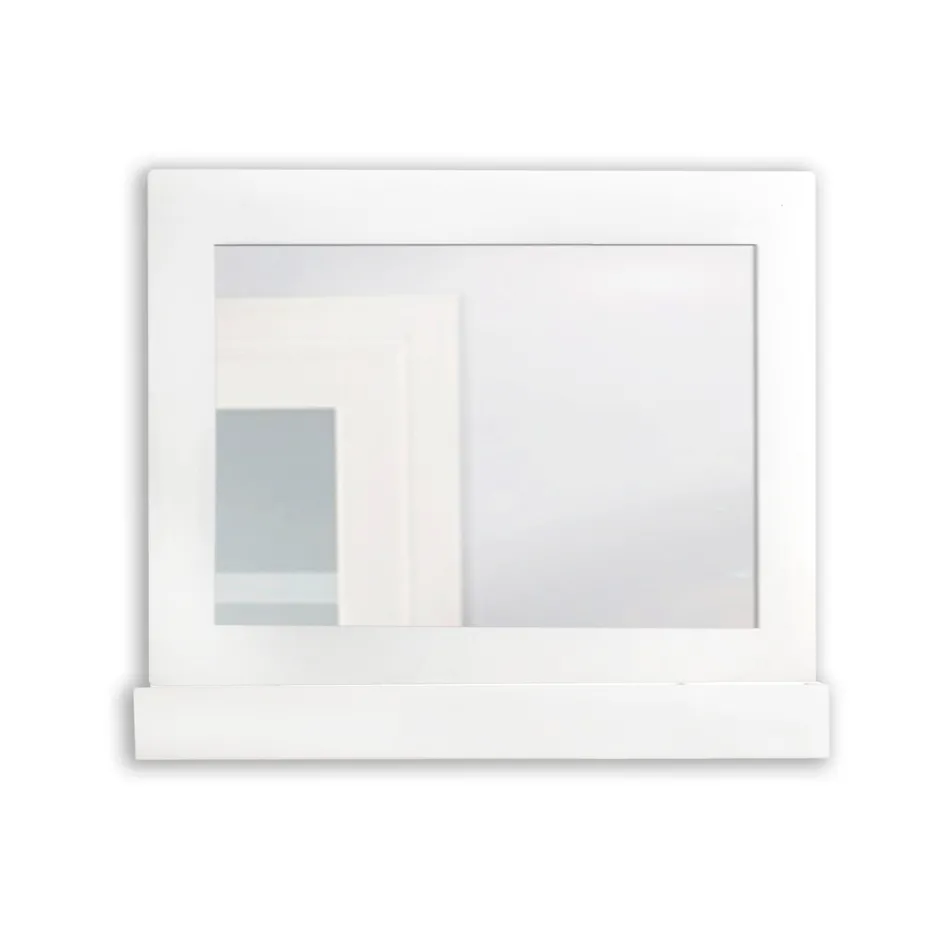 Miroir mural horizontal en plexiglas, conteneur fabriqué en Italie - Kiran Viadurini