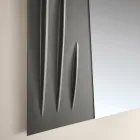 Miroir carré avec insert peint bicolore, fabriqué en Italie - Elion Viadurini