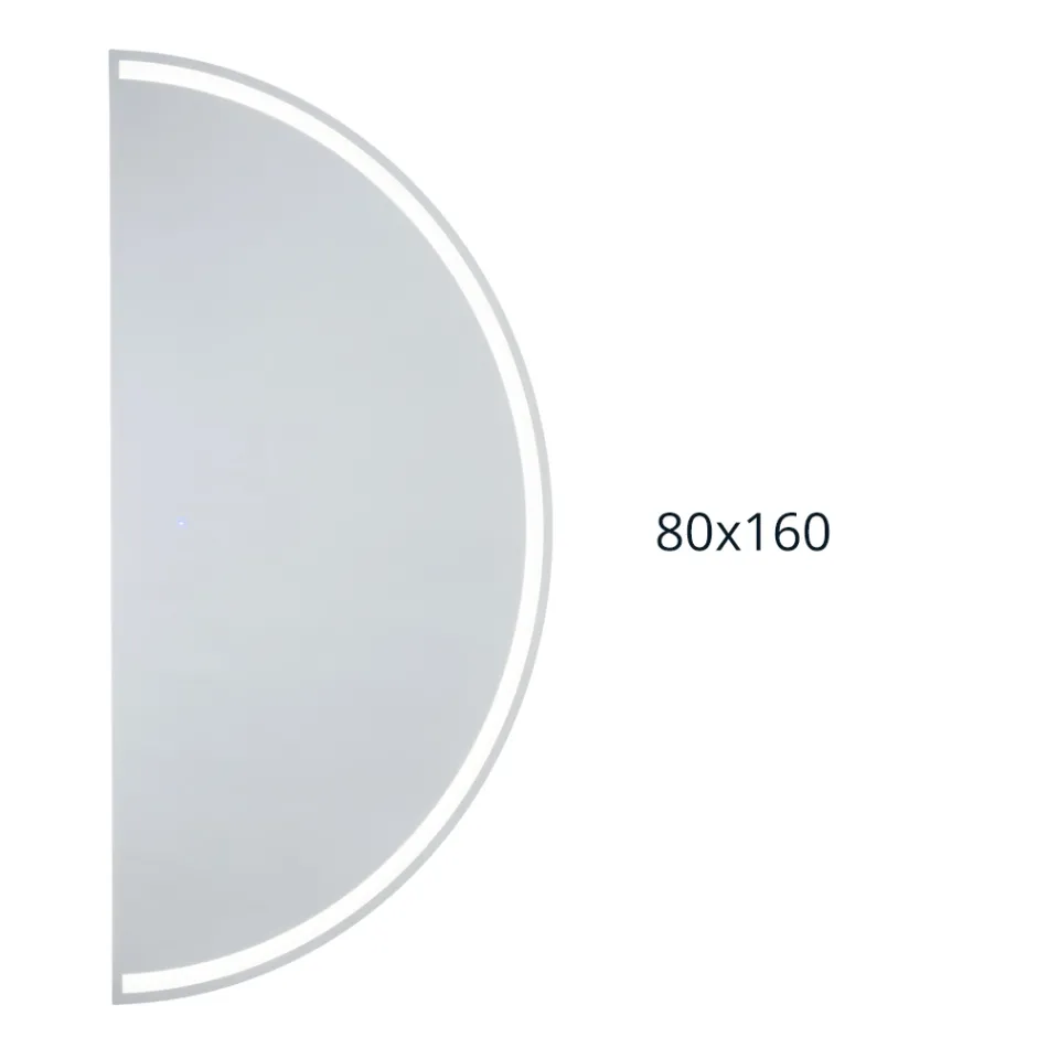 Miroir rétroéclairé avec bande LED continue - Excelsior Viadurini