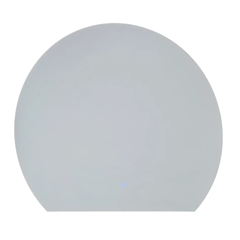 Miroir rétroéclairé avec bande LED continue au mur - Excelsior Viadurini