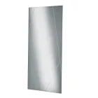 Miroir rectangulaire gravé au laser, fabriqué en Italie - Alberta Viadurini